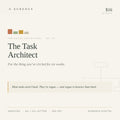 The Task Architect